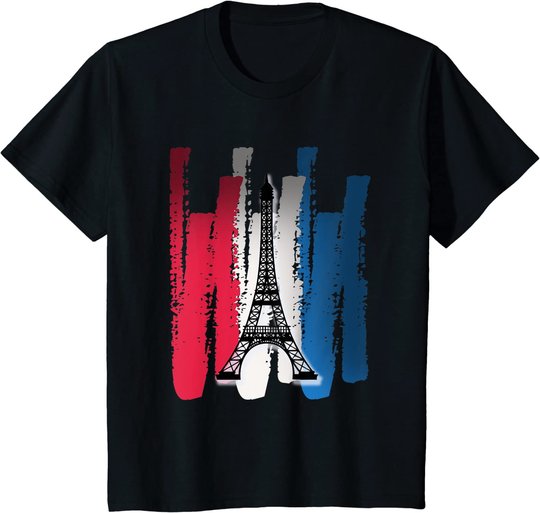 Paris Eiffelturm Frankreich Eiffel Tower Tee Geschenk T-Shirt