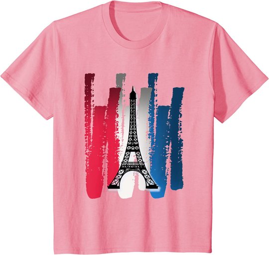 Paris Eiffelturm Frankreich Eiffel Tower Tee Geschenk T-Shirt