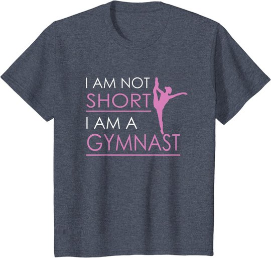 Ich bin nicht klein Ich bin eine Turnerin |Gymnastik Turnen T-Shirt