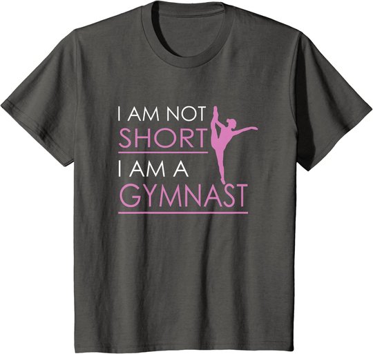 Ich bin nicht klein Ich bin eine Turnerin |Gymnastik Turnen T-Shirt