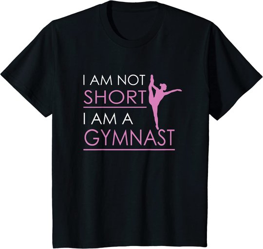 Ich bin nicht klein Ich bin eine Turnerin |Gymnastik Turnen T-Shirt