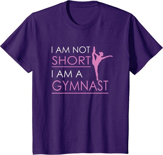 Ich bin nicht klein Ich bin eine Turnerin |Gymnastik Turnen T-Shirt
