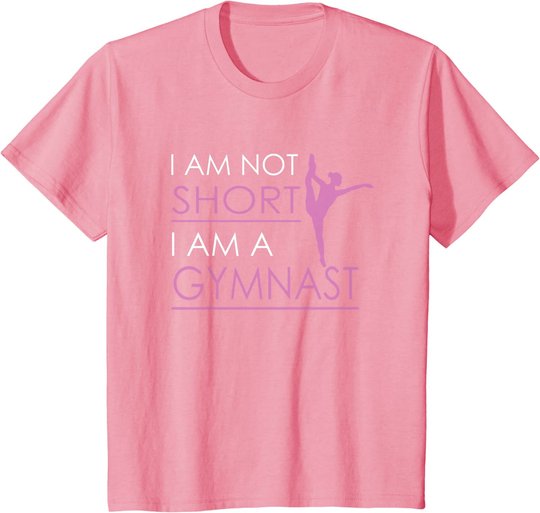 Ich bin nicht klein Ich bin eine Turnerin |Gymnastik Turnen T-Shirt