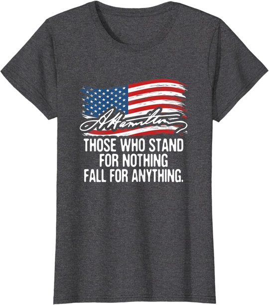 T-Shirt Alexander Hamilton | USA Amerika Zitat Spruch T-Shirt