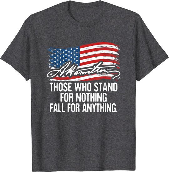 T-Shirt Alexander Hamilton | USA Amerika Zitat Spruch T-Shirt