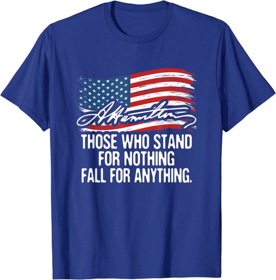 T-Shirt Alexander Hamilton | USA Amerika Zitat Spruch T-Shirt