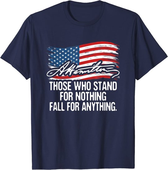 T-Shirt Alexander Hamilton | USA Amerika Zitat Spruch T-Shirt