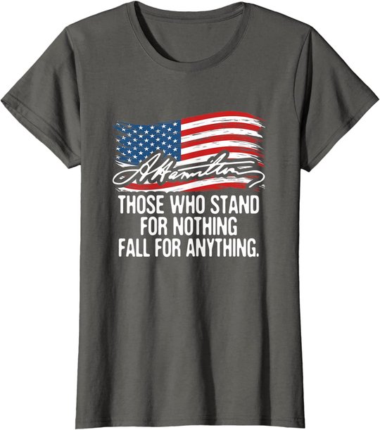 T-Shirt Alexander Hamilton | USA Amerika Zitat Spruch T-Shirt