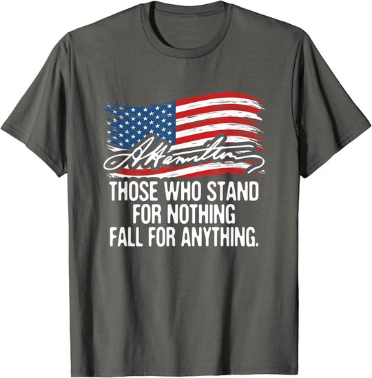 T-Shirt Alexander Hamilton | USA Amerika Zitat Spruch T-Shirt