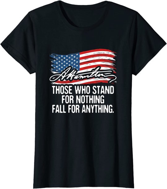 T-Shirt Alexander Hamilton | USA Amerika Zitat Spruch T-Shirt