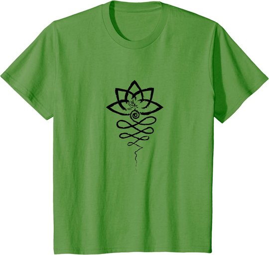 Spirituelles Symbol Unalome T-Shirt