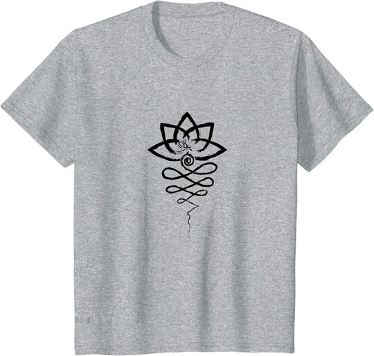 Spirituelles Symbol Unalome T-Shirt