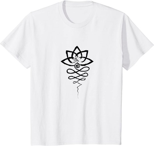 Spirituelles Symbol Unalome T-Shirt