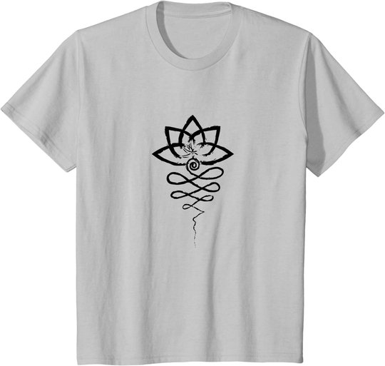 Spirituelles Symbol Unalome T-Shirt