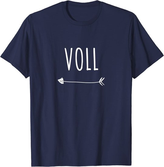 Rotze Voll Partnerlook Party Outfit JGA Bier Apres Ski T-Shirt