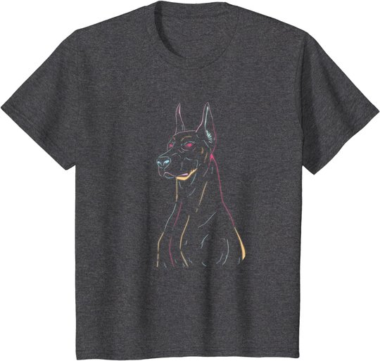 Dobermann Hund Hundebesitzer Hundeliebhaber Design Dobermann T-Shirt