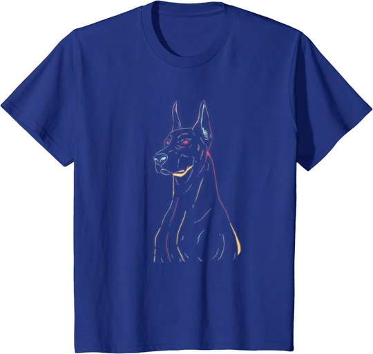 Dobermann Hund Hundebesitzer Hundeliebhaber Design Dobermann T-Shirt