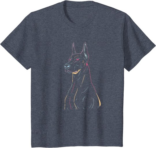 Dobermann Hund Hundebesitzer Hundeliebhaber Design Dobermann T-Shirt