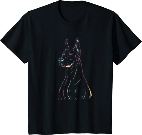 Dobermann Hund Hundebesitzer Hundeliebhaber Design Dobermann T-Shirt