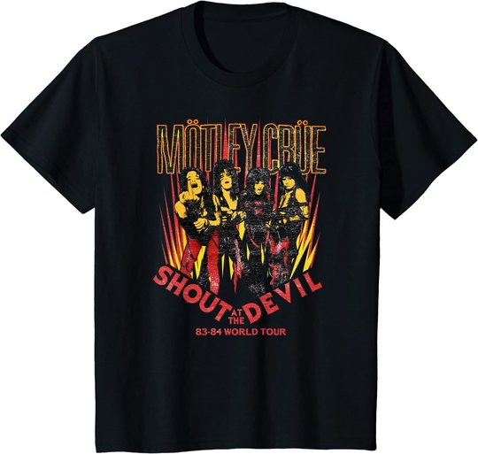 Mötley Crüe - Shout At The Devil Tour 83 T-Shirt