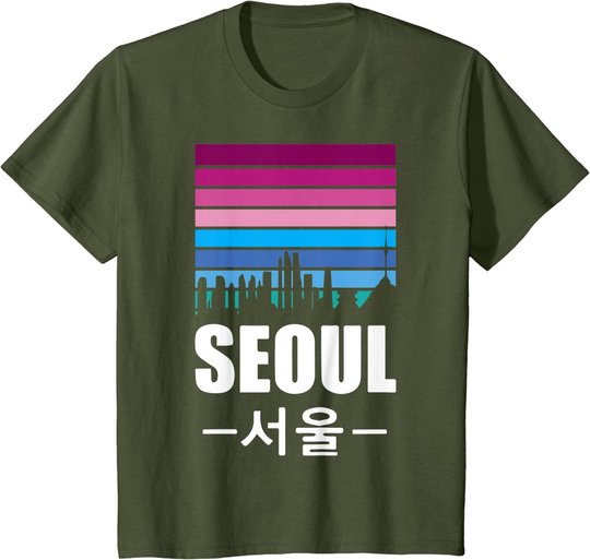 Seoul Süd-Korea Kpop Hauptstadt Koreanisch K-POP T-Shirt
