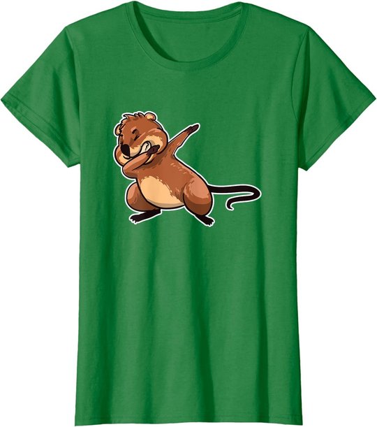 Quokka Mini Känguru Geschenk für Tierfreunde T-Shirt