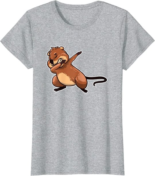 Quokka Mini Känguru Geschenk für Tierfreunde T-Shirt