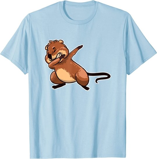 Quokka Mini Känguru Geschenk für Tierfreunde T-Shirt