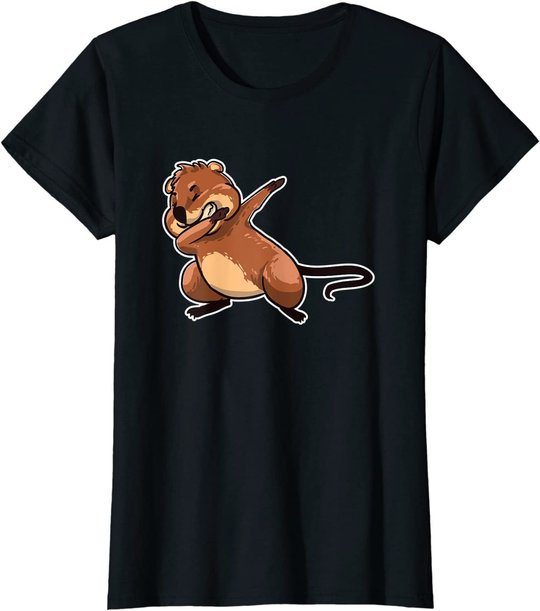 Quokka Mini Känguru Geschenk für Tierfreunde T-Shirt