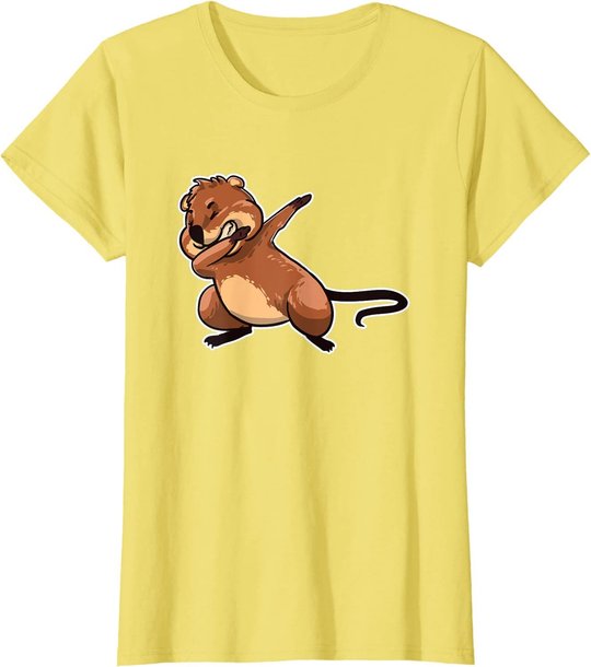 Quokka Mini Känguru Geschenk für Tierfreunde T-Shirt