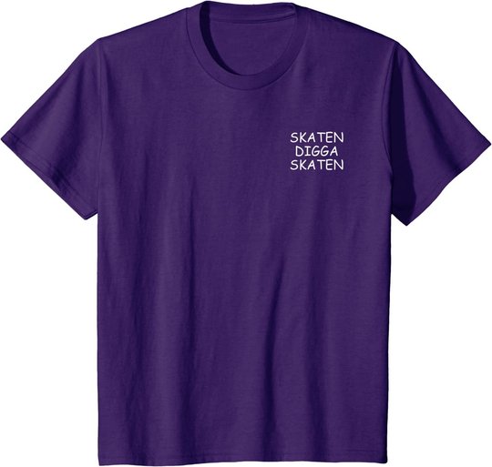 Skate-Board Motiv Skaten Digga Skaten Skateboarder Skater T-Shirt