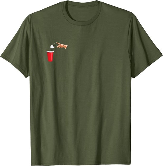 beer pong Trinkspiel beerpong Trinkspruch bier pong Geschenk T-Shirt