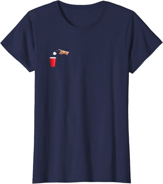 beer pong Trinkspiel beerpong Trinkspruch bier pong Geschenk T-Shirt