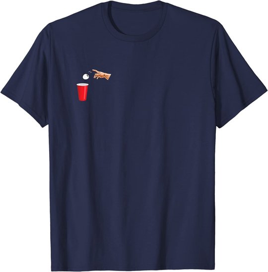beer pong Trinkspiel beerpong Trinkspruch bier pong Geschenk T-Shirt