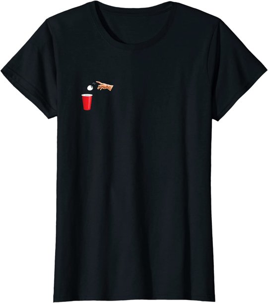 beer pong Trinkspiel beerpong Trinkspruch bier pong Geschenk T-Shirt