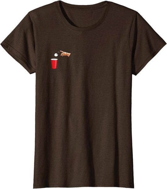 beer pong Trinkspiel beerpong Trinkspruch bier pong Geschenk T-Shirt