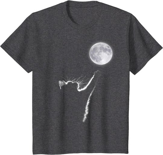 Katzen Liebhaber, Katze und Mond Katzen Mutter Geschenke T-Shirt