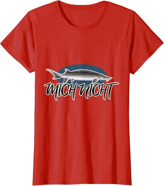 Stör mich nicht Fisch Angler lustiges Geschenk T-Shirt