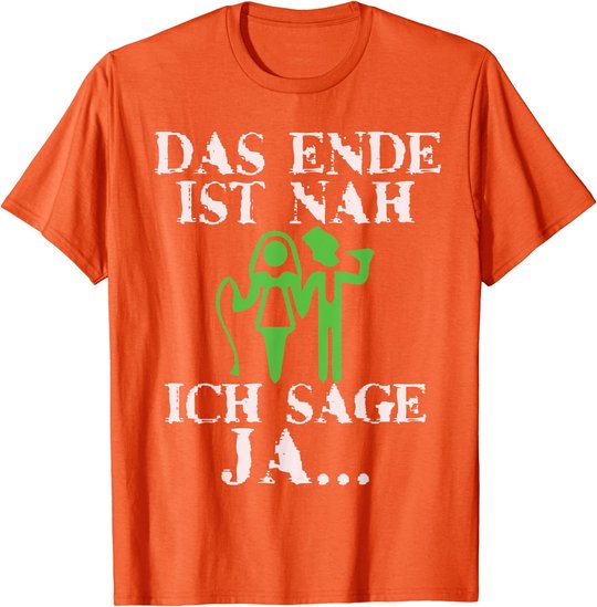 Bräutigam Poltern Junggesellenabschied Mann Jga männer T-Shirt