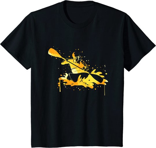 Kajak Wassersport Geschenk - Kanu Kayak Kajaker T-Shirt