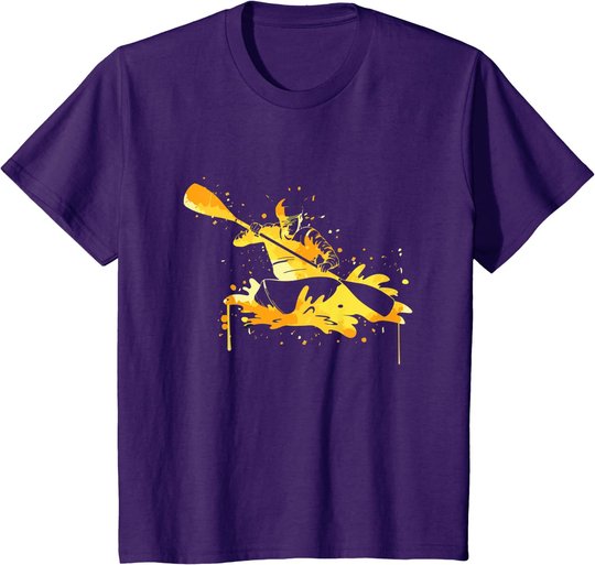 Kajak Wassersport Geschenk - Kanu Kayak Kajaker T-Shirt