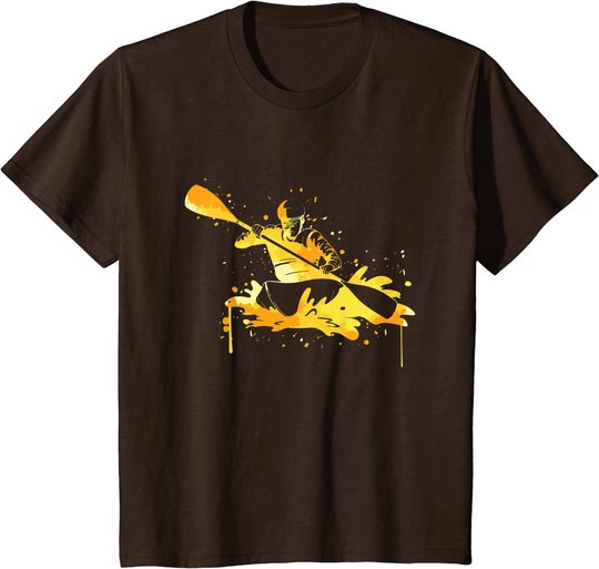 Kajak Wassersport Geschenk - Kanu Kayak Kajaker T-Shirt