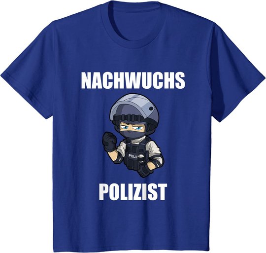 Nachwuchs Polizist Polizistin Polizei T-Shirt