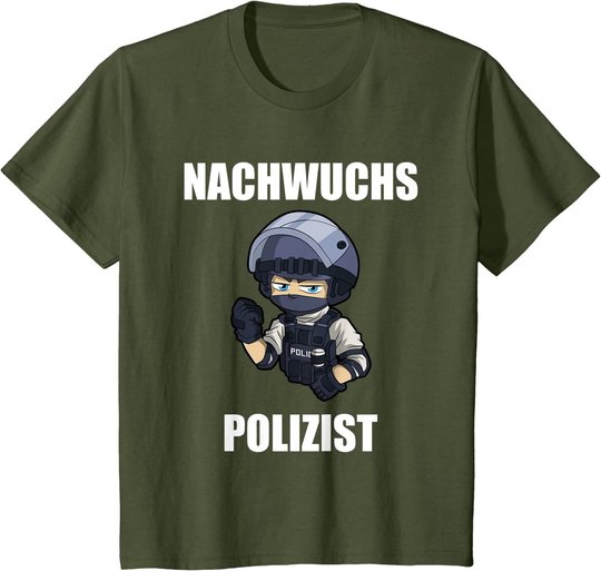Nachwuchs Polizist Polizistin Polizei T-Shirt