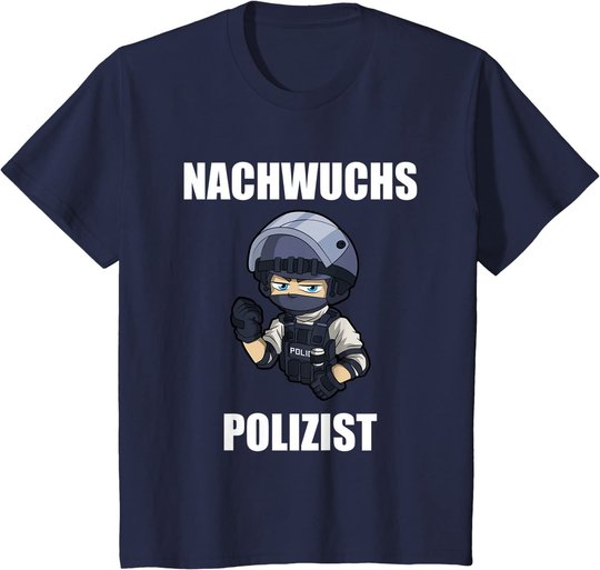Nachwuchs Polizist Polizistin Polizei T-Shirt