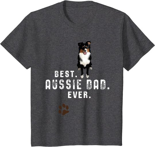 Australian Shepherd - Best Aussie Dad. Ever. Geschenk T-Shirt