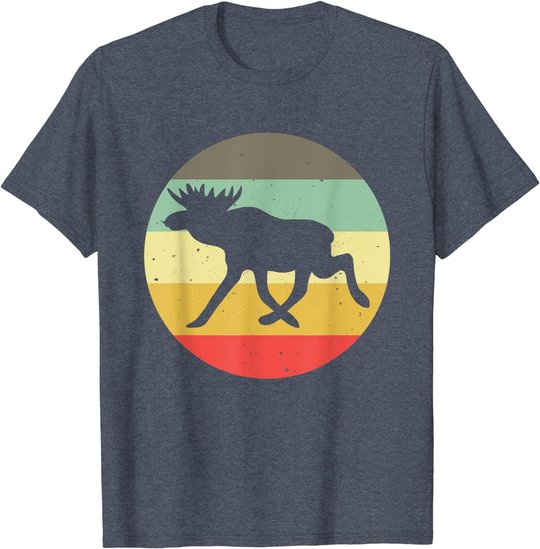 Skandinavien Elch Vintage Norwegen & Schweden T-Shirt
