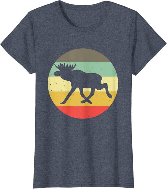 Skandinavien Elch Vintage Norwegen & Schweden T-Shirt