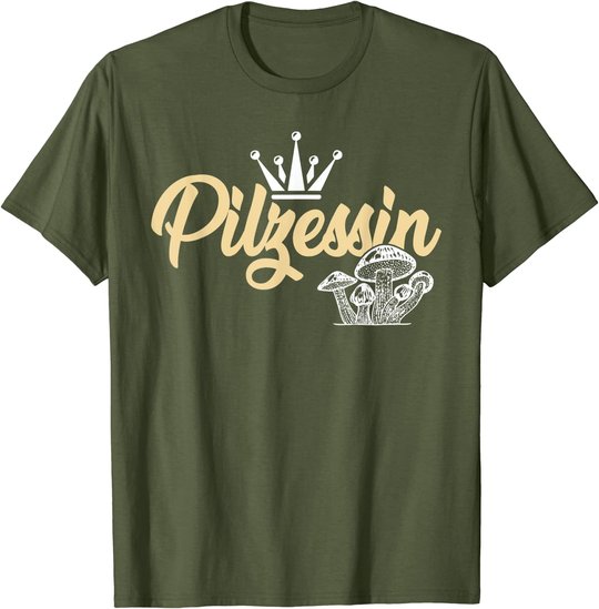 Pilzsaison Steinpilz Steinpilz Mykoloke Pilze Sammeln T-Shirt