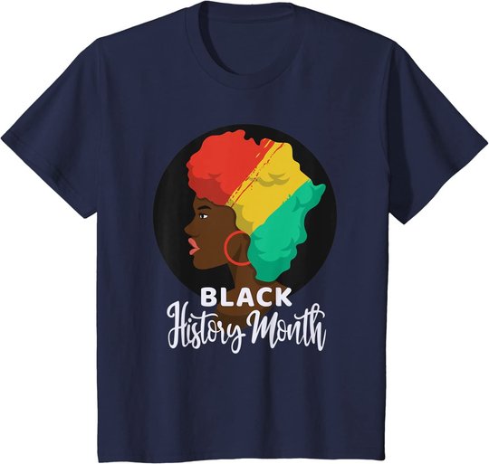 Celebrating Black History Month with Hair - Lives Matter BLM T-Shirt